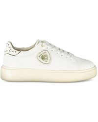 Blauer - Studded Leather Sneakers - Lyst
