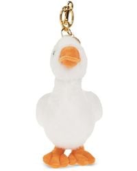 Moschino - Goose-Pendant Keyring - Lyst