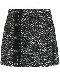 Moncler - Tweed Mini Skirt - Lyst