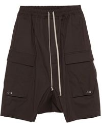 Rick Owens - Cargo-Shorts mit Kordelzug - Lyst