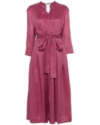 Max Mara - Camilla Tie-Waist Midi Dress - Lyst
