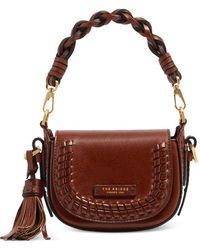 The Bridge - Baby Pearl District Whipstitch-Trim Shoulder Bag - Lyst