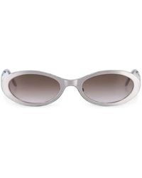 Our Legacy - Tad Oval-Frame Sunglasses - Lyst
