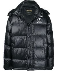 Moschino - Padded Hooded Coat - Lyst