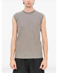 The Viridi-anne - Top Sin Mangas Con Logo Bordado - Lyst