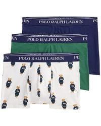 Polo Ralph Lauren - Classic Stretch Cotton Boxer 3-Pack - Lyst