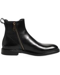 Dolce & Gabbana - Side Zip Ankle Boots - Lyst