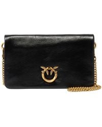 Pinko - Mini Love Bag Click Crossbody Clutch Bag - Lyst