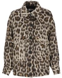 Alberto Biani - Leopard-Print Jacket - Lyst