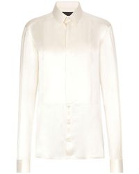 Dolce & Gabbana - Camicia con dettaglio - Lyst