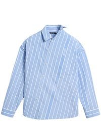 Jacquemus - ホワイト＆ブルー La Croisière 'The Cuadro' シャツ - Lyst