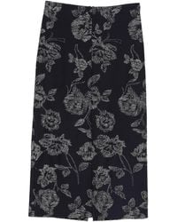 Liviana Conti - Gonna Midi Dedra A Fiori - Lyst