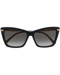 Jimmy Choo - Gradient Oversize-frame Sunglasses - Lyst