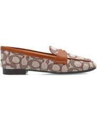COACH - Sculpted C Loafer In Signature Jacquard - Lyst