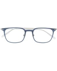 Montblanc - Square Frame Glasses - Lyst