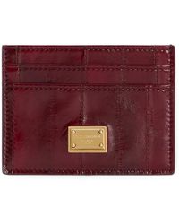 Dolce & Gabbana - Porte-Cartes Eel - Lyst