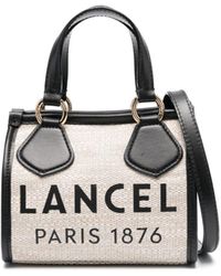Lancel - Mini Logo-print Tote Bag - Lyst