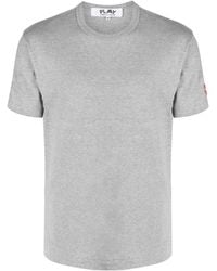 COMME DES GARÇONS PLAY - X The Artist Invader Pixelated-Appliqué T-Shirt - Lyst
