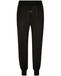 Dolce & Gabbana - Pantalon De Jogging À Logo Brodé - Lyst