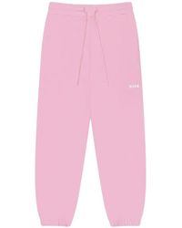 MSGM - Pantalon De Jogging À Logo - Lyst