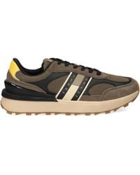 Tommy Hilfiger - Suede Paneled Sneakers - Lyst