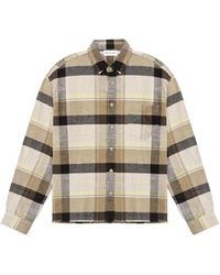 John Elliott - チェック ボタン シャツ - Lyst