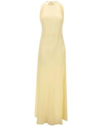 Blumarine - Halter Neck Scarf Dress - Lyst