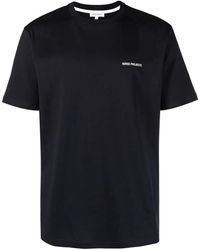 Norse Projects - Johannes T-Shirt Mit Logo-Print - Lyst