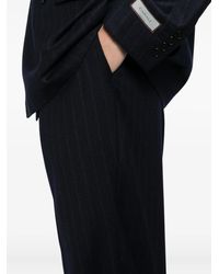Canali - Pinstripe Double-Breasted Suit - Lyst