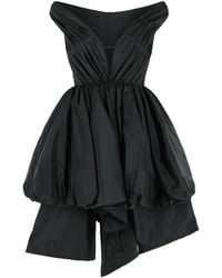 Blumarine - Ruffled Balloon-Hem Asymmetric Dress - Lyst