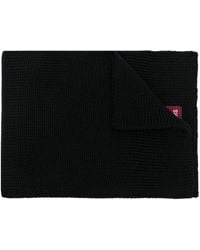 Parajumpers - Logo-patch Knitted Scarf - Lyst
