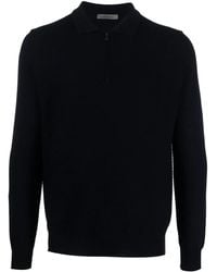 Corneliani - Fine-Knit Virgin Wool Polo Shirt - Lyst
