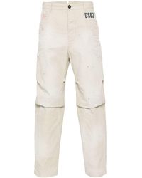 DSquared² - D2 Stamps Osaka Straight-leg Trousers - Lyst