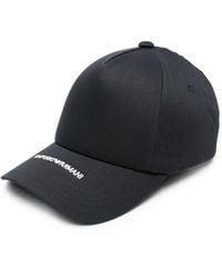 Emporio Armani - Logo-Detail Baseball Cap - Lyst