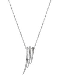 Shaun Leane - 18K And Palladium Armis Diamond Necklace - Lyst