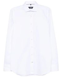 Olymp - Spread-Collar Long-Sleeve Shirt - Lyst