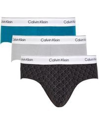 Calvin Klein - Logo-Waistband Briefs (Set Of Three) - Lyst