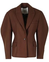 Herskind - Alex Button-Fastening Fitted Jacket - Lyst