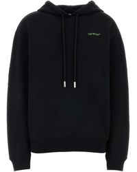 Off-White c/o Virgil Abloh - Logo-Detail Hoodie - Lyst