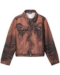 CAMPERLAB - Denim Jack Met Acid-Wassing Effect - Lyst