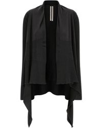 Rick Owens - リブ カーディガン - Lyst
