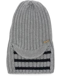 Borsalino - Dorian Ribbed-Knit Beanie Hat - Lyst
