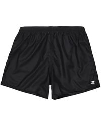 Courreges - Ac Logo-Patch Swim Shorts - Lyst