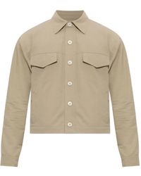 Balmain - Sobrecamisa Con Cierre De Botones Y Bolsillo - Lyst