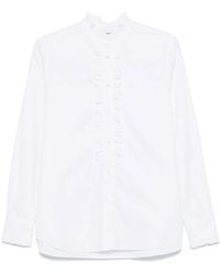 Aspesi - Camicia Con Ruches - Lyst