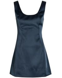 Reformation - Franceska Satin Mini Dress - Lyst
