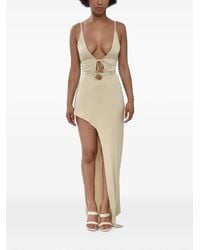 Off-White c/o Virgil Abloh - Lace-Up Asymmetric Dress - Lyst