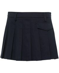Blanca Vita - Gladio Pleated Mini Skirt - Lyst