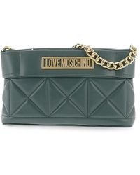 Moschino - Quilted Crossbody Bag - Lyst