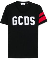 Gcds - T-Shirt Con Logo-Uomo - Lyst